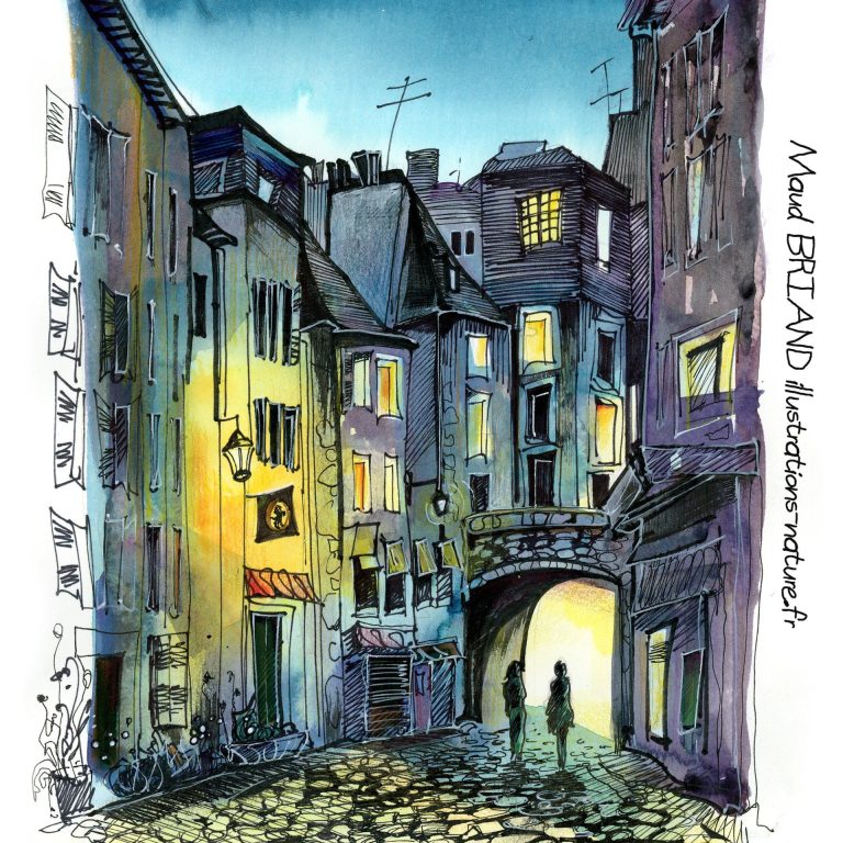 urban sketcher - crouis urbain-Maud briand